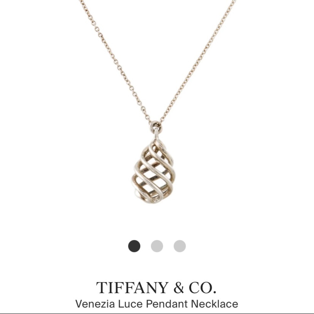 Tiffany & Co. Silver Picasso Venezia Luce small pendant